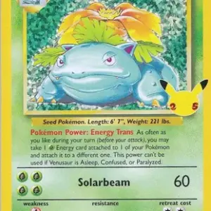 Celebrations - 15/102 - Venusaur - Holo