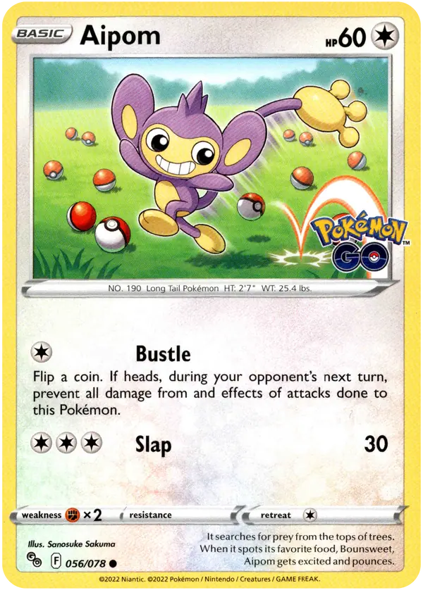 Pokemon Go - 056/078 - Aipom
