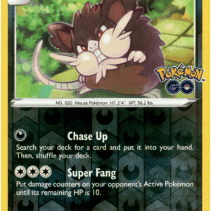 Pokemon Go - 042/078 - Alolan Raticate - Reverse Holo