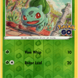 Pokemon Go - 001/078 - Bulbasaur - Reverse Holo