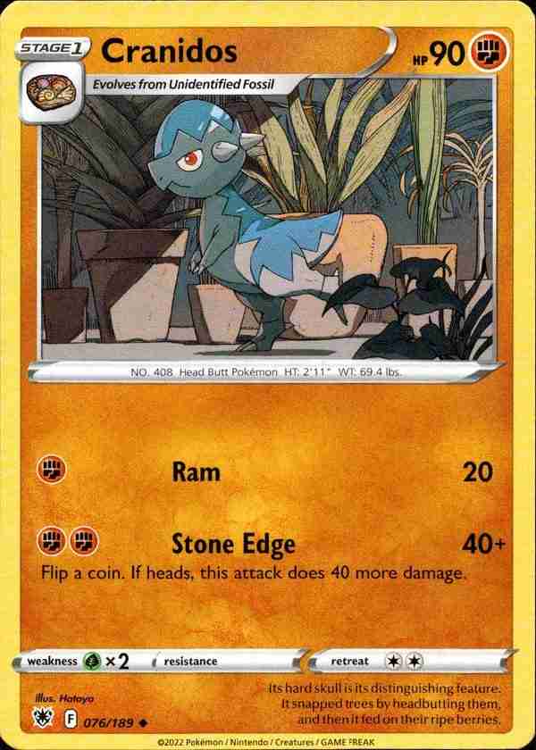 Astral Radiance - 076/189 - Cranidos