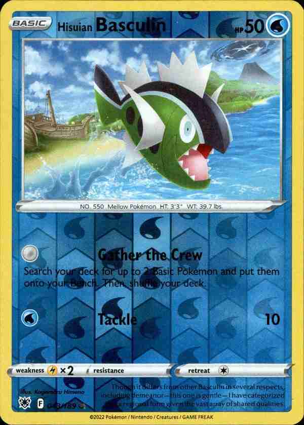 Astral Radiance - 043/189 - Hisuian Basculin - Reverse Holo