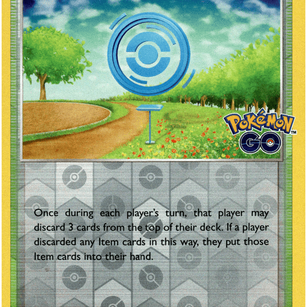 Pokemon Go - 068/078 - Pokestop - Reverse Holo