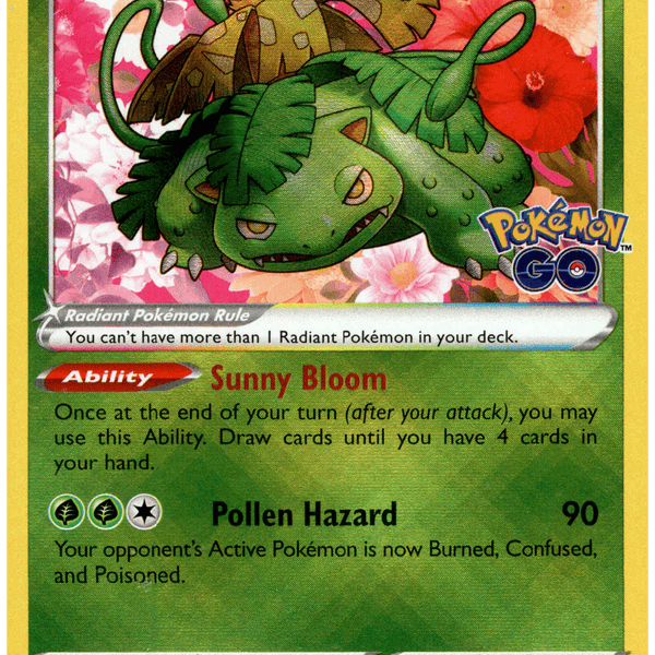 Pokemon Go - 004/078 - Radiant Venusaur