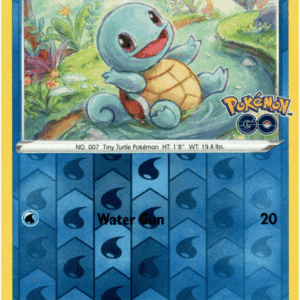 Pokemon Go - 015/078 - Squirtle - Reverse Holo