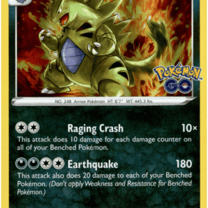 Pokemon Go - 043/078 - Tyranitar - Holo Rare