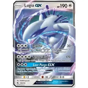 Lost Thunder - 159/214 - Lugia GX (Lightly Played)