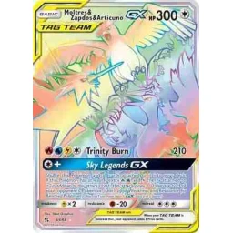 Hidden Fates - 069/068 - Moltres & Zapdos & Articuno GX