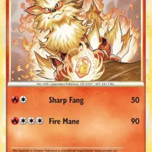 HeartGold & SoulSilver - 001/123 - Arcanine - Rare