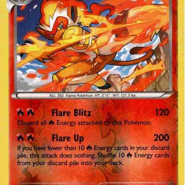 Steam Siege - 020/114 - Infernape - Reverse Holo