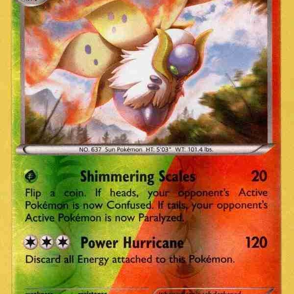 Steam Siege - 015/114 - Volcarona - Reverse Holo