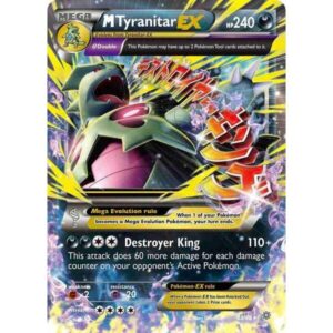 Ancient Origins - 43/98 - M Tyranitar EX (Lightly Played)