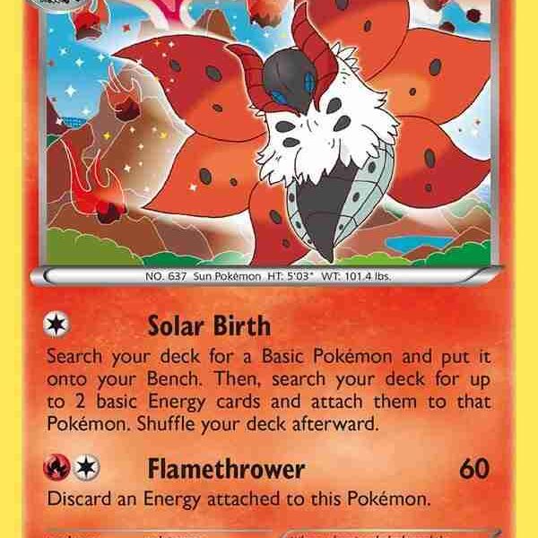 Ancient Origins - 17/98 - Volcarona - Reverse Holo