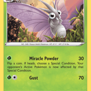 Silver Tempest - 002/195 - Venomoth - Reverse Holo