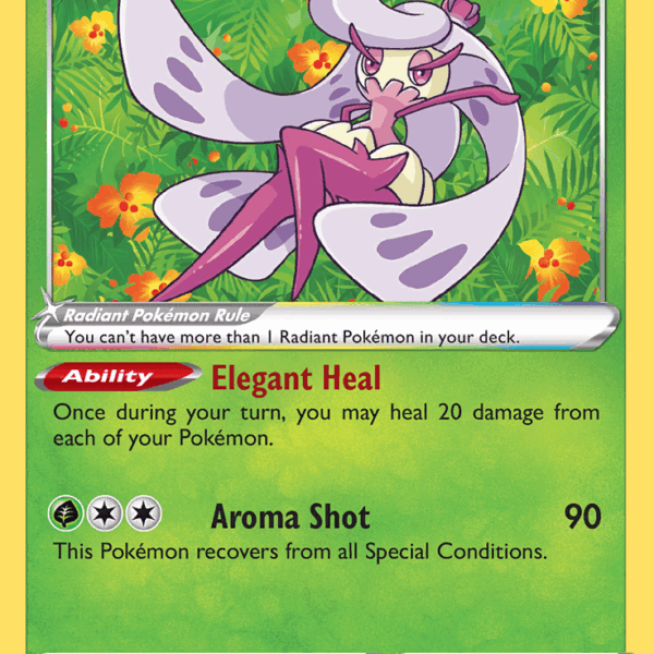 Silver Tempest - 016/195 - Radiant Tsareena