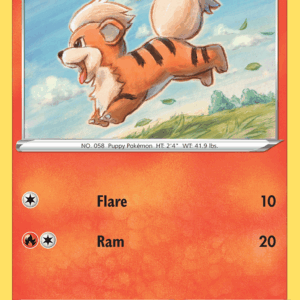 Silver Tempest - 019/195 - Growlithe - Reverse Holo