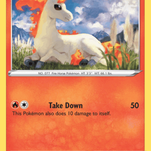 Silver Tempest - 021/195 - Ponyta - Reverse Holo