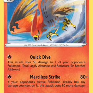 Silver Tempest - 029/195 - Talonflame - Reverse Holo