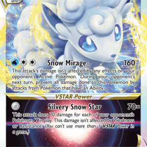 Silver Tempest - 034/195 - Alolan Vulpix VSTAR