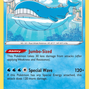Silver Tempest - 038/195 - Wailord - Reverse Holo
