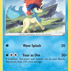 Silver Tempest - 046/195 - Keldeo - Reverse Holo