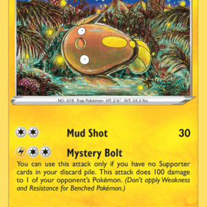 Silver Tempest - 055/195 - Stunfisk - Reverse Holo