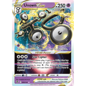 Silver Tempest - 066/195 - Unown VSTAR