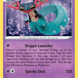 Silver Tempest - 089/195 - Dragapult - Reverse Holo