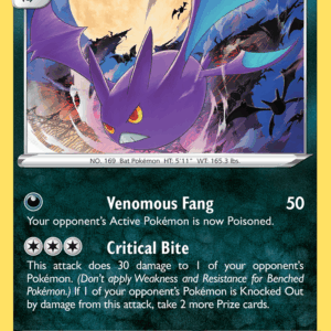 Silver Tempest - 105/195 - Crobat - Reverse Holo