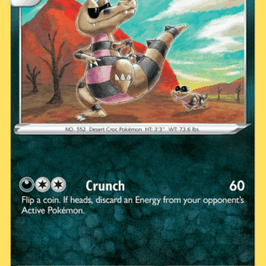 Silver Tempest - 112/195 - Krokorok - Reverse Holo