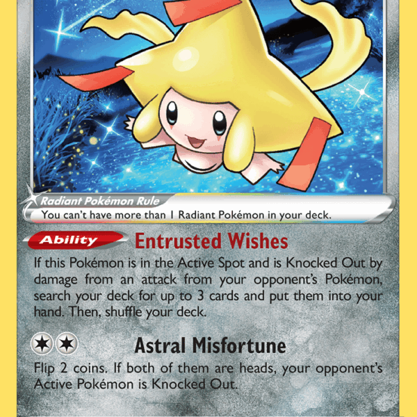 Silver Tempest - 120/195 - Radiant Jirachi