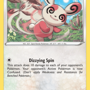 Silver Tempest - 141/195 - Spinda - Reverse Holo