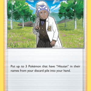 Silver Tempest - 162/195 - Professor Laventon - Reverse Holo