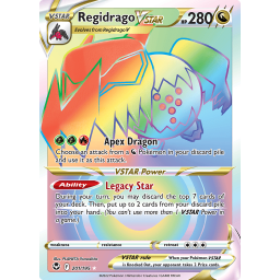 Silver Tempest - 201/195 - Regidrago VSTAR