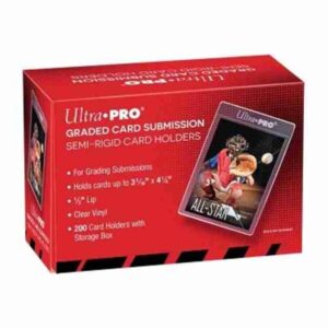 Ultra Pro - Semi-Rigid Card Holders 1/2" Lip Tall Sleeves (200 pcs) (for gradering)