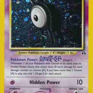Neo Discovery - 14/75 - Unown [A] - Holo Rare (Near Mint -)