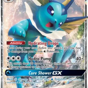 Black Star Promo - SM172 - Vaporeon GX (Near Mint -)