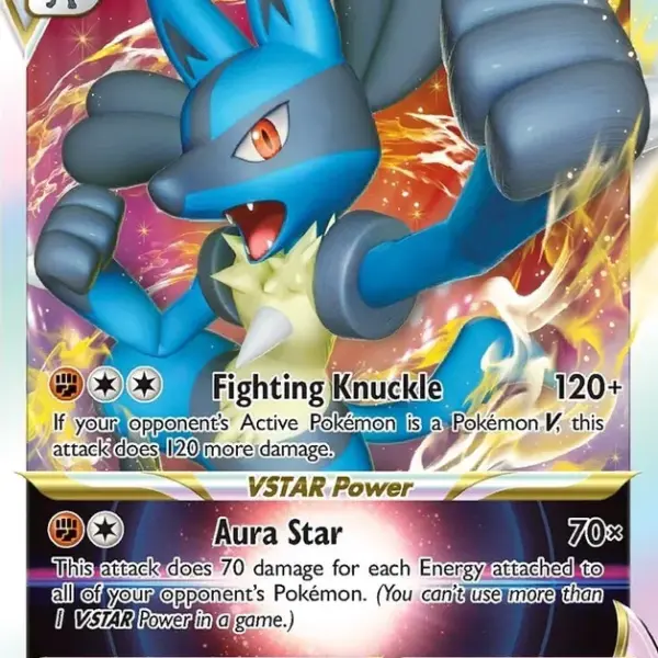 Black Star Promo - SWSH214 - Lucario VSTAR