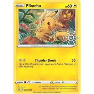 Black Star Promo - SWSH153 - Pikachu