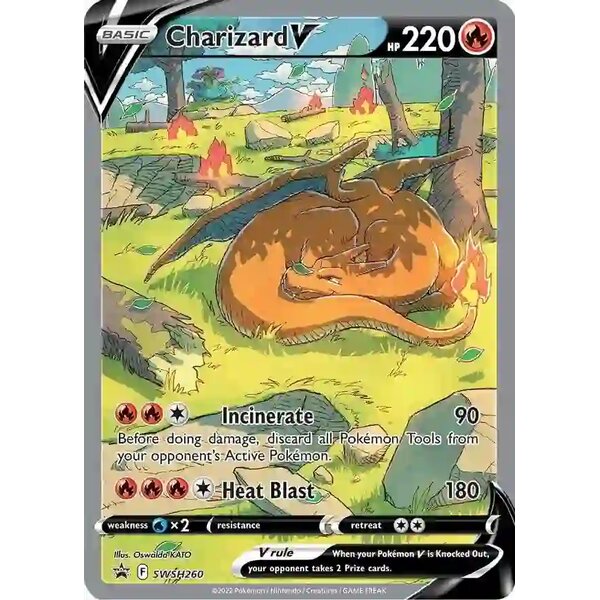 Black Star Promo - SWSH260 - Charizard V