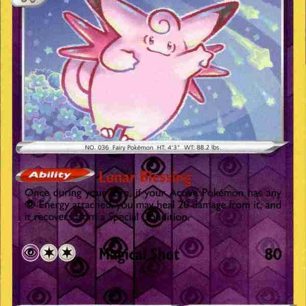 Vivid Voltage - 064/185 - Clefable - Reverse Holo