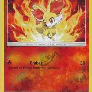 Forbidden Light - 014/131 - Fennekin - Reverse Holo