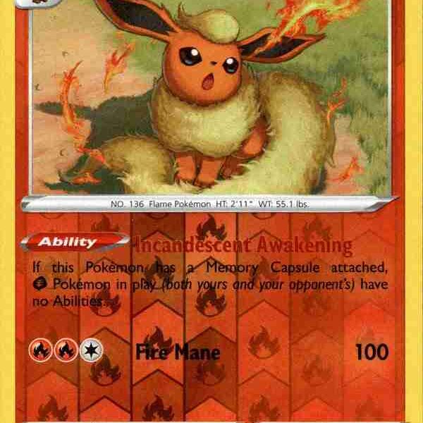 Vivid Voltage - 026/185 - Flareon - Reverse Holo