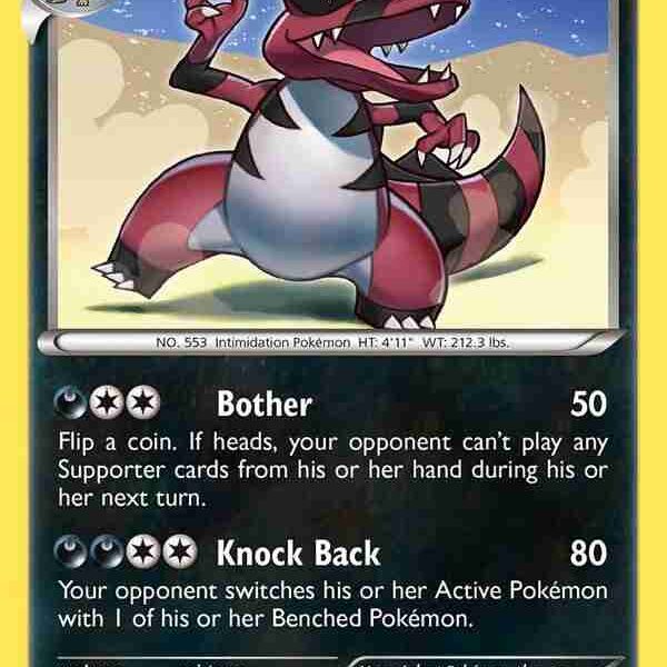 XY Base - 071/146 - Krookodile - Rare