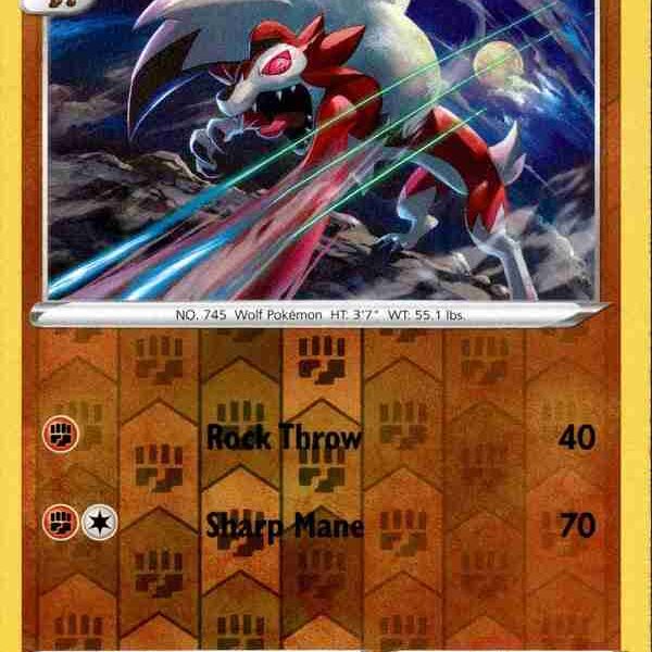 Vivid Voltage - 095/185 - Lycanroc - Reverse Holo