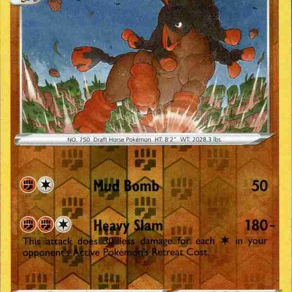 Vivid Voltage - 097/185 - Mudsdale - Reverse Holo
