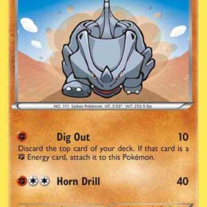 XY Base - 060/146 - Rhyhorn