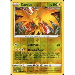 Vivid Voltage - 048/185 - Zapdos - Reverse Holo