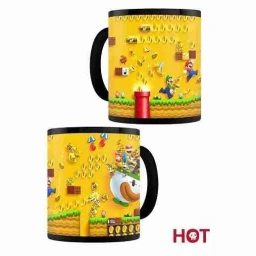 Alternative view of Super Mario (Gold Coin Rush) - Varmeskiftende Krus