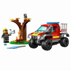 Alternative view of LEGO City 60393 Brannvesenets firehjulstrekker